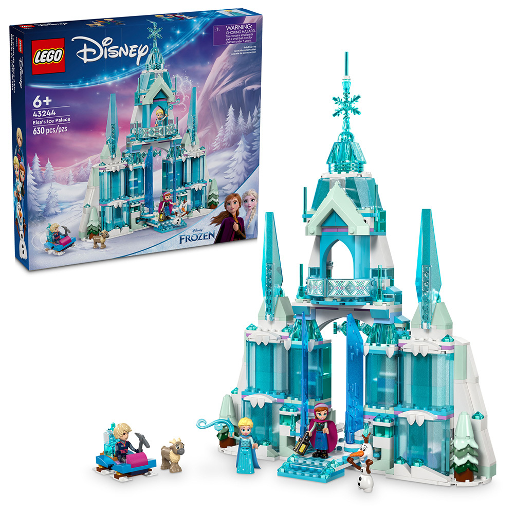 樂高積木 LEGO《 LT 43244 》 Disney 迪士尼系列 - Elsa's Ice Palace