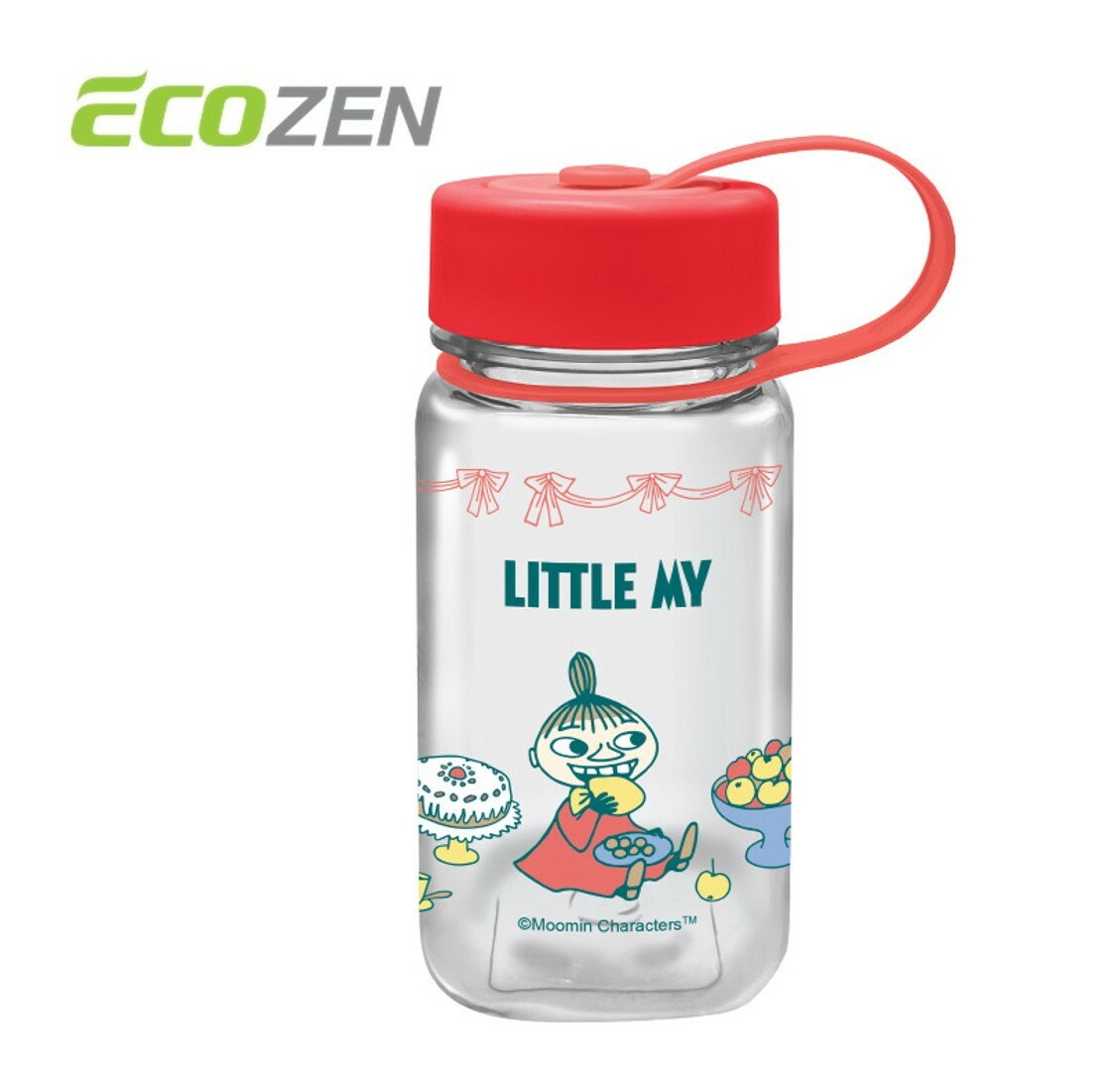 姆明一族  |方形便攜式水樽(280ml)