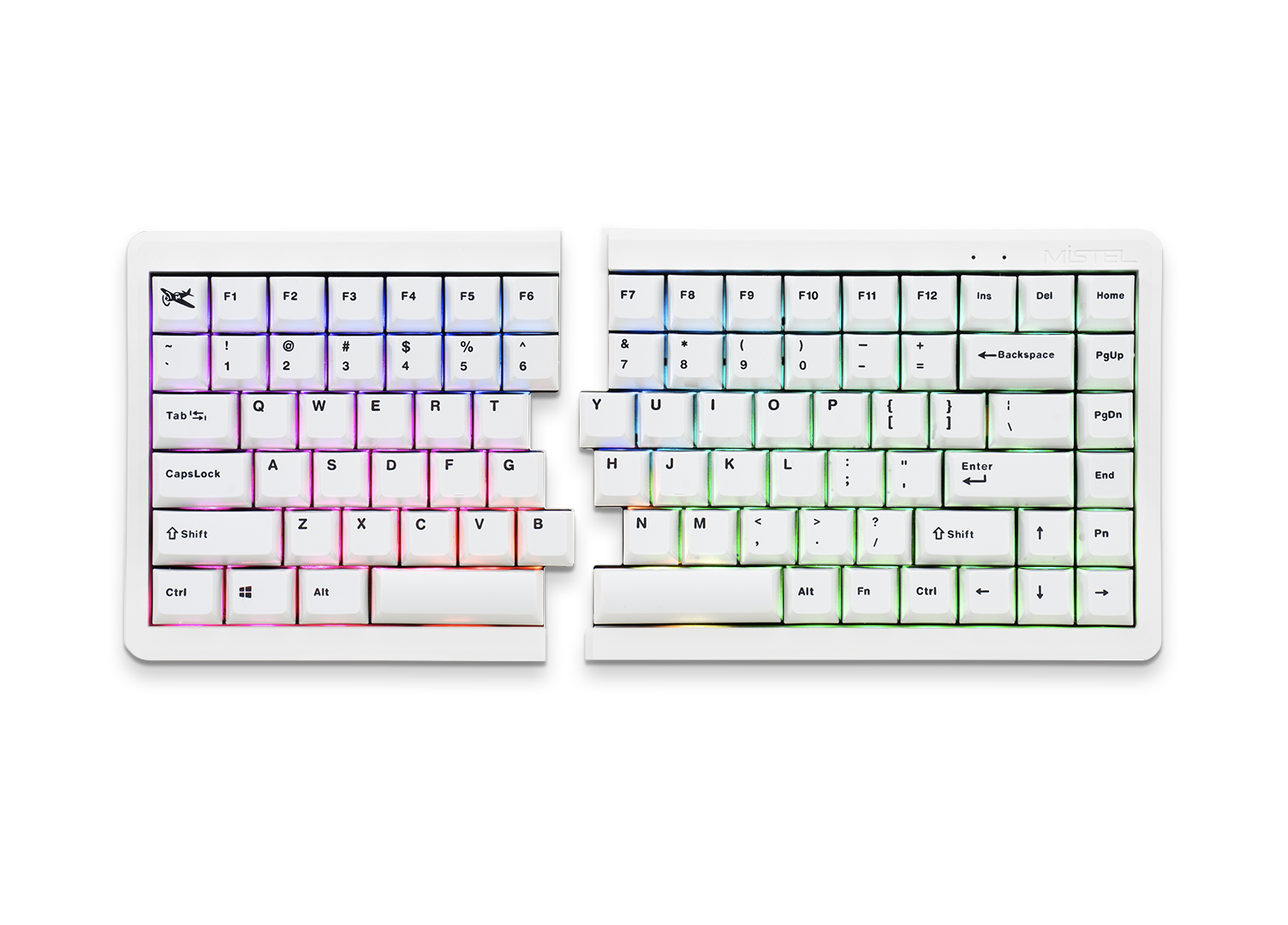 Mistel AIRONE RGB Black (Cherry MX ULP) Mechanical Keyb Mistel AIRONE RGB Black (Cherry MX ULP) Mechanical Keyb