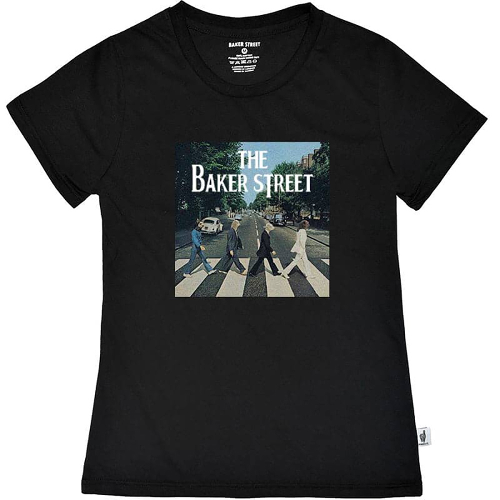 Alpacas Walking on the Abbey Road 披駝四 女版短T