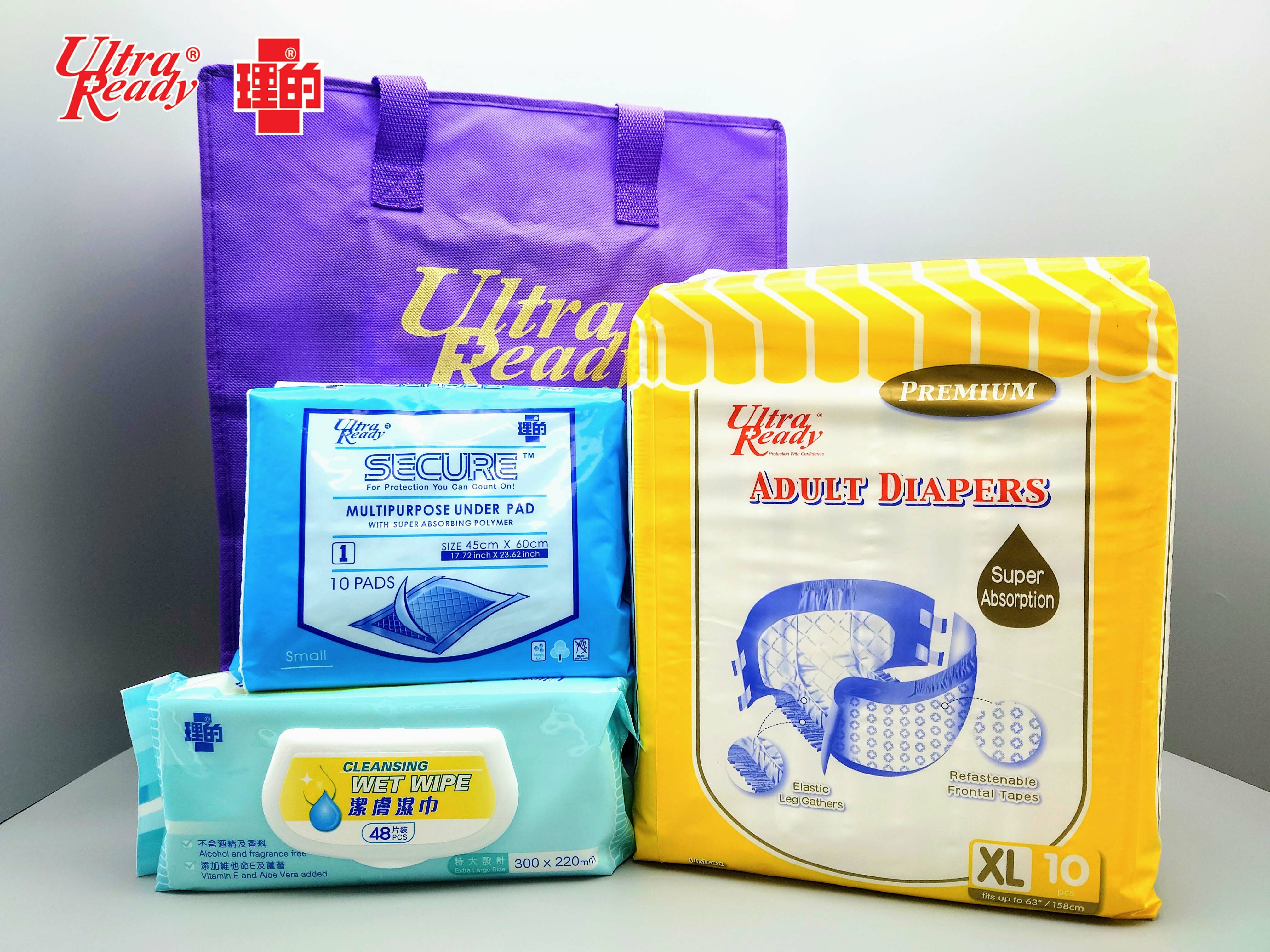 理的金裝成人紙尿褲(加大碼) 組合套裝