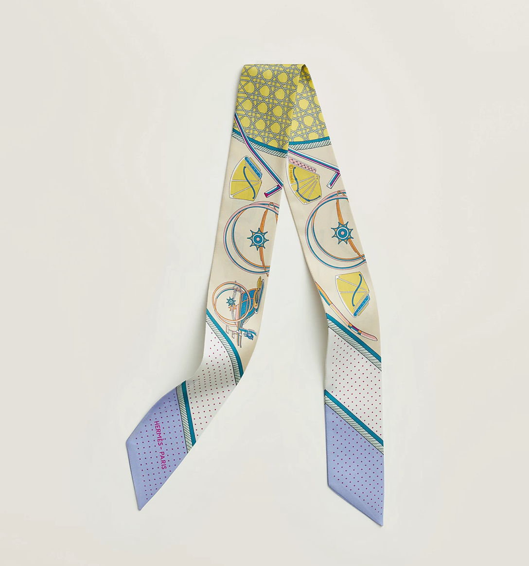 HERMES Les Voitures A Transformation Twilly JAUNE/MAUVE