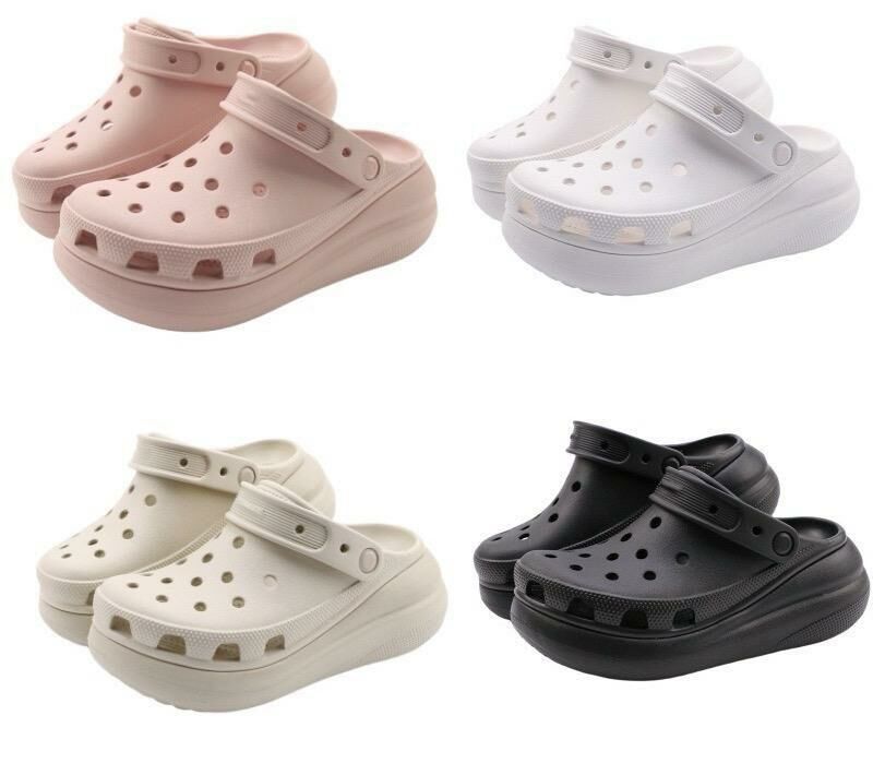 Crocs成人泡芙洞洞鞋