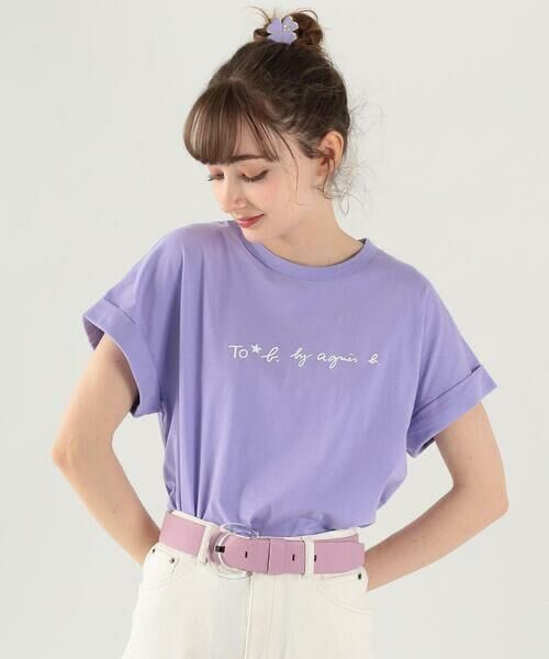 🇯🇵agnes b 糖果色🍬印花女款短袖 Tee👕