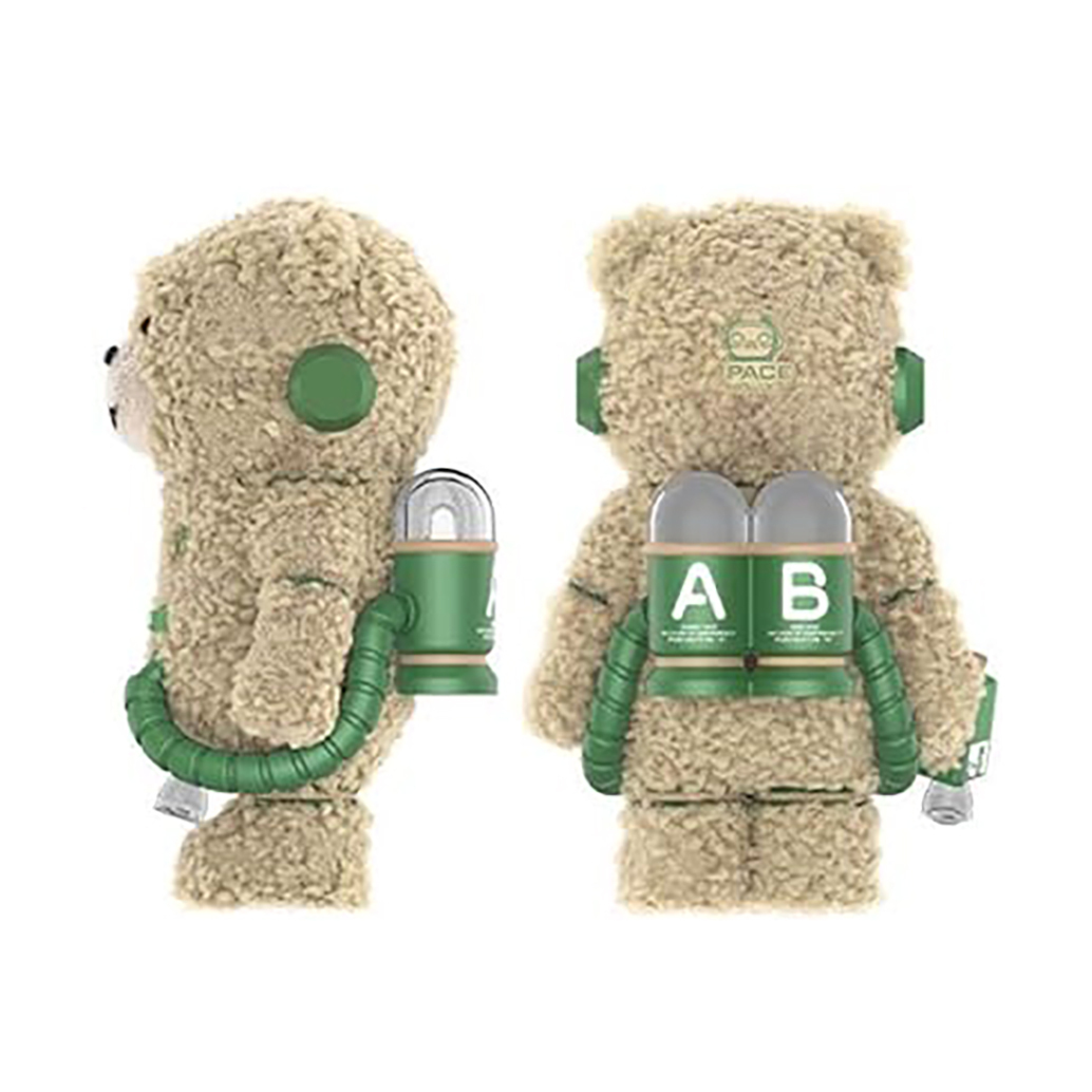 Pop Mart泡泡瑪特 Mega Space Molly Ted 2 熊麻吉 400%