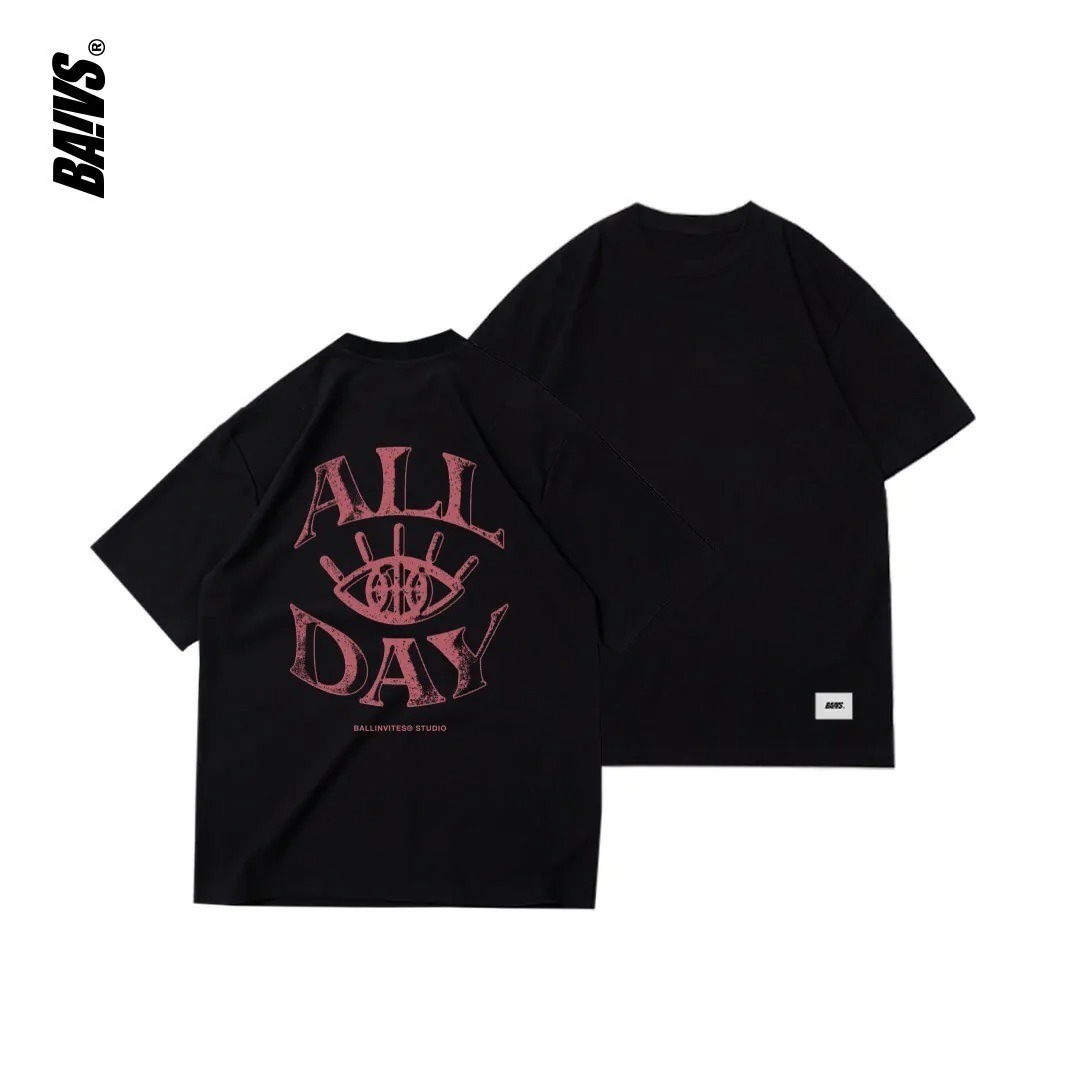 球參 Baivs All Day Tee 黑色款