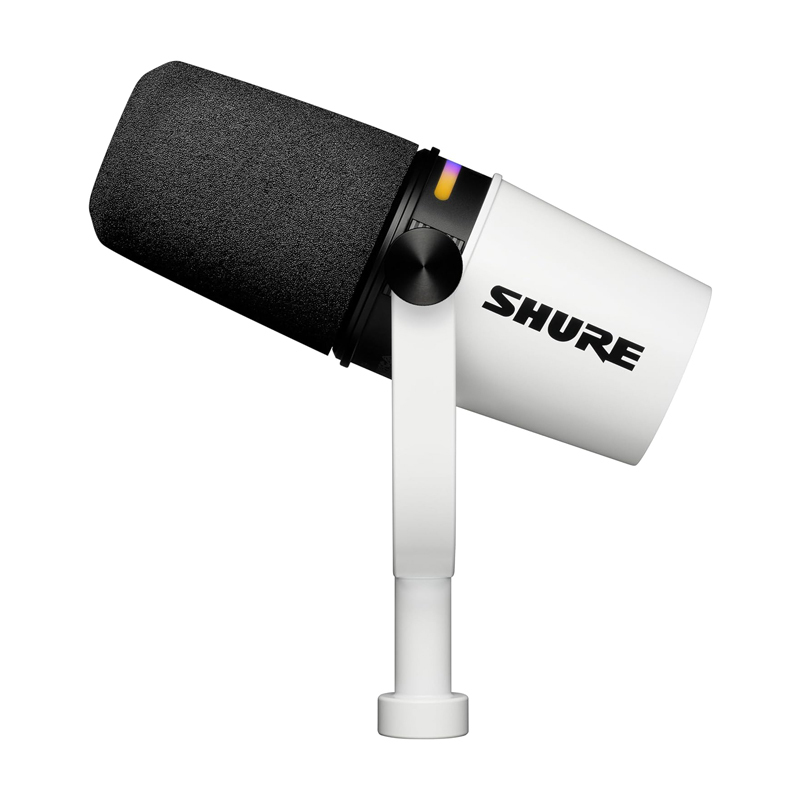 SHURE MV7+ Podcast 專業動圈式麥克風 白色
