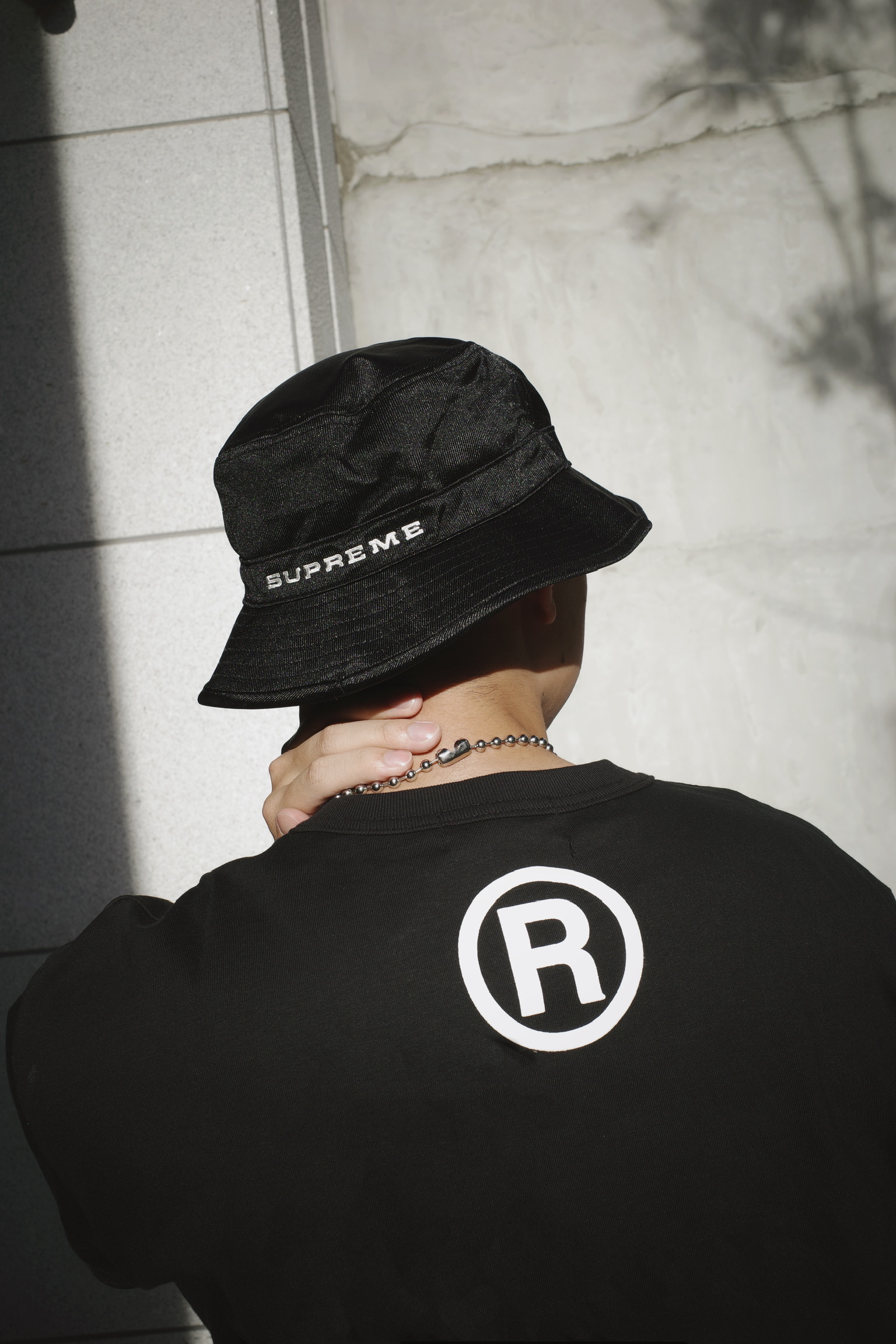 Nike cap 刺繡 nike 漁夫 帽 帽子