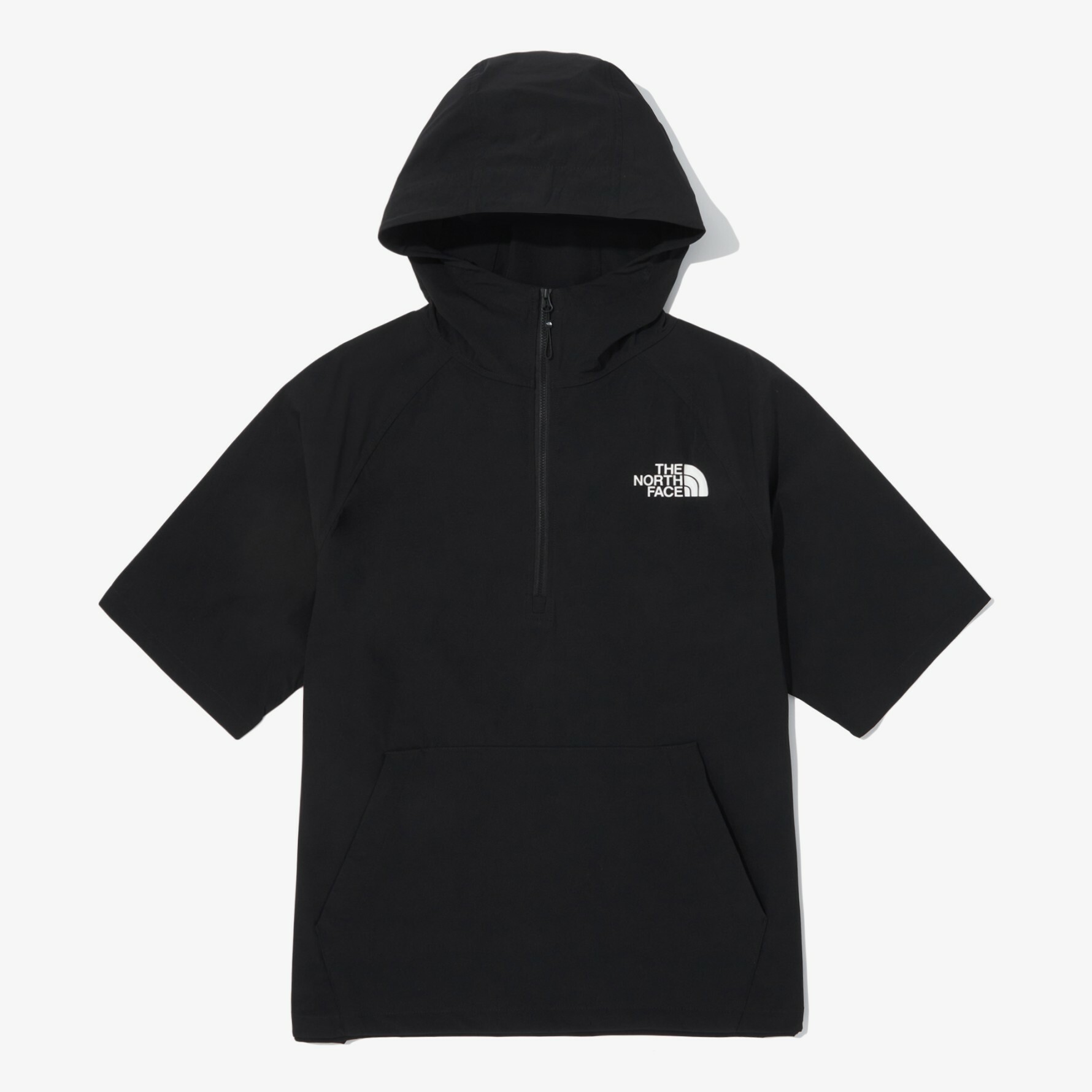 【代購】THE NORTH FACE 北臉 白標 ICE RUN 連帽 半拉 衝鋒衣 短袖 NM5QQ01