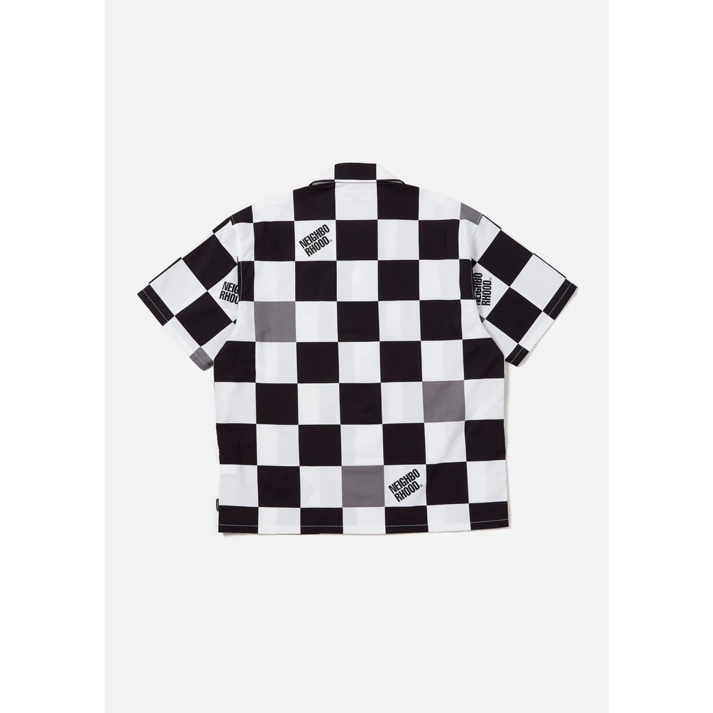 2024SS NEIGHBORHOOD CHECKER SHIRT SS 棋盤格 短袖 襯衫 現貨