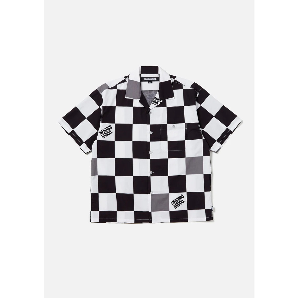 2024SS NEIGHBORHOOD CHECKER SHIRT SS 棋盤格 短袖 襯衫 現貨