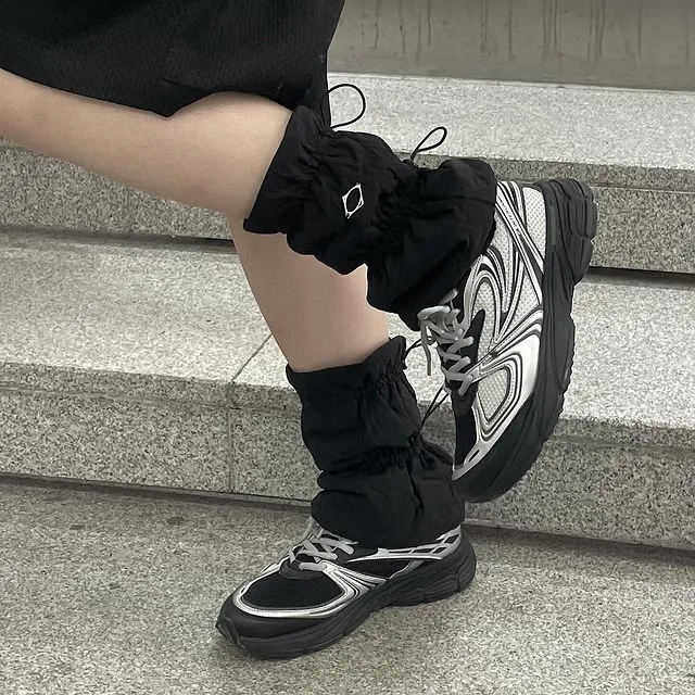 韓國限定 FILA INTERUN 休閒運動鞋 韓韶禧同款 "SILVER-BLACK"