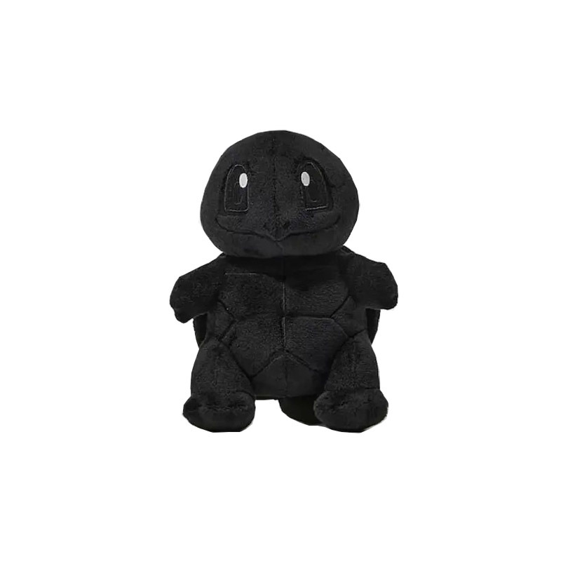 FRAGMENT POKEMON THUNDERBOLT PROJECT PLUSH ZENIGAME DOLL BLACK 暗黑寶可夢 傑尼龜 娃娃 玩偶