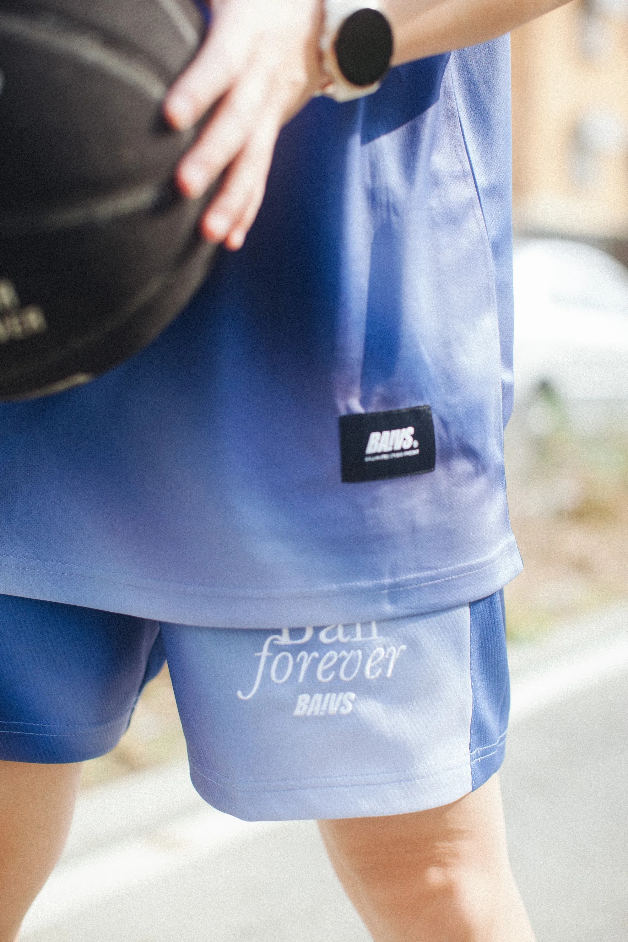 球參 Baivs  斜紋風格系列短褲