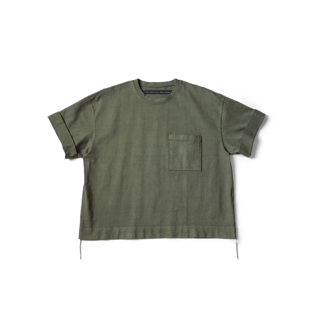 2025SS KAPITAL 天竺棉 軍事 口袋 水洗 重磅 短T 2色 現貨 EK-923EK-1167SCA