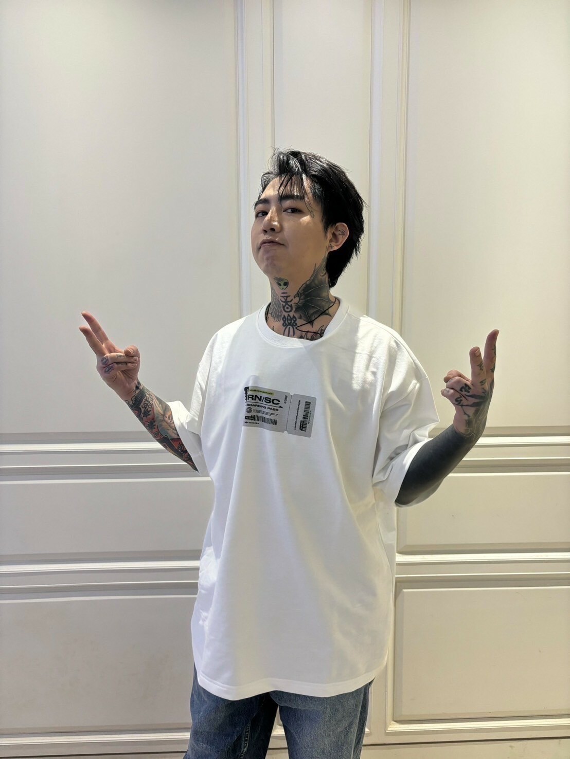 RENAISSANCE 420限定 機票Logo 捲煙飛機短袖 T ‘’ 420 Flight Ticket Tee ‘’