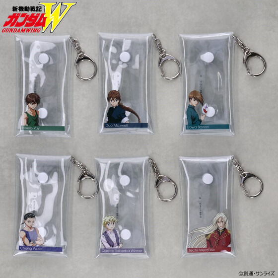 240099 Pbandai 預訂2026/2月 新機動戦記ガンダムW　クリアケース(全6種)