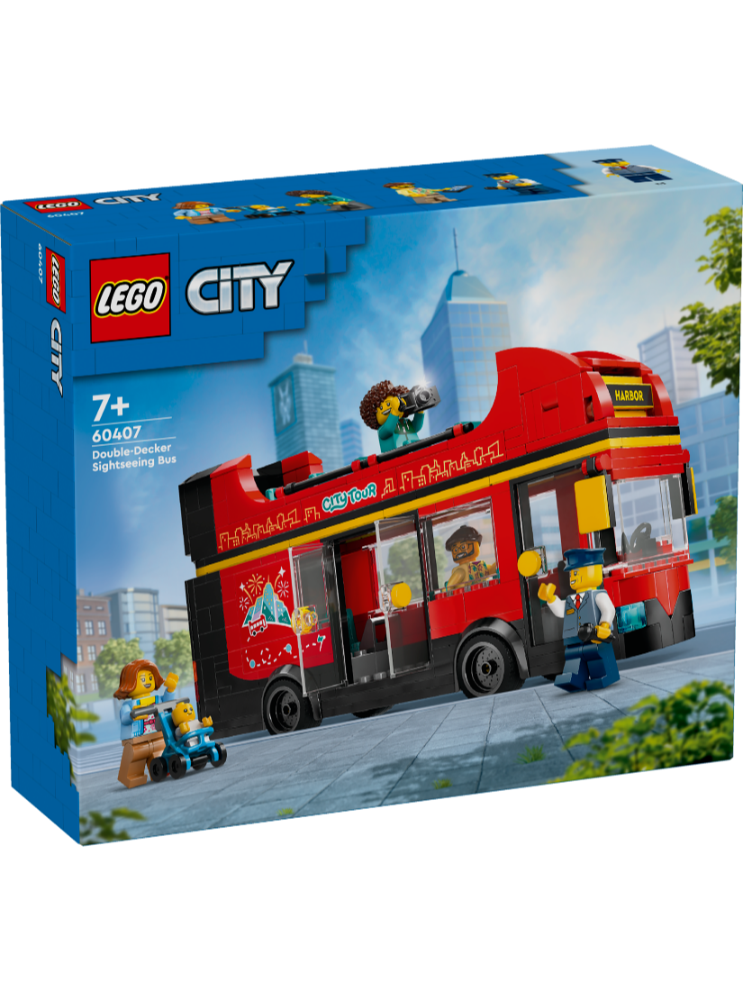 LEGO 60407 紅色雙層觀光巴士