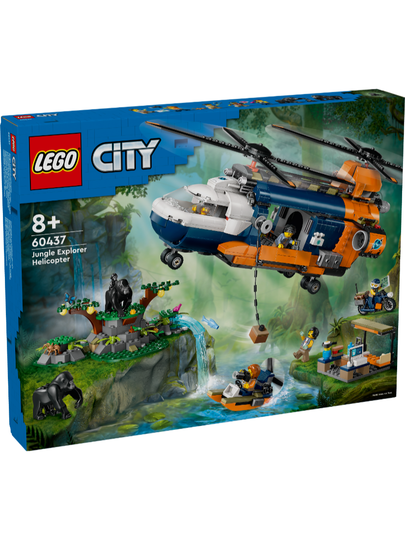 LEGO 60437 基地營的叢林探險家直升機
