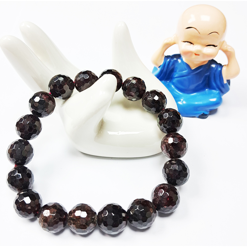 紅石榴(晶鑽)手珠12mm【十方】137982