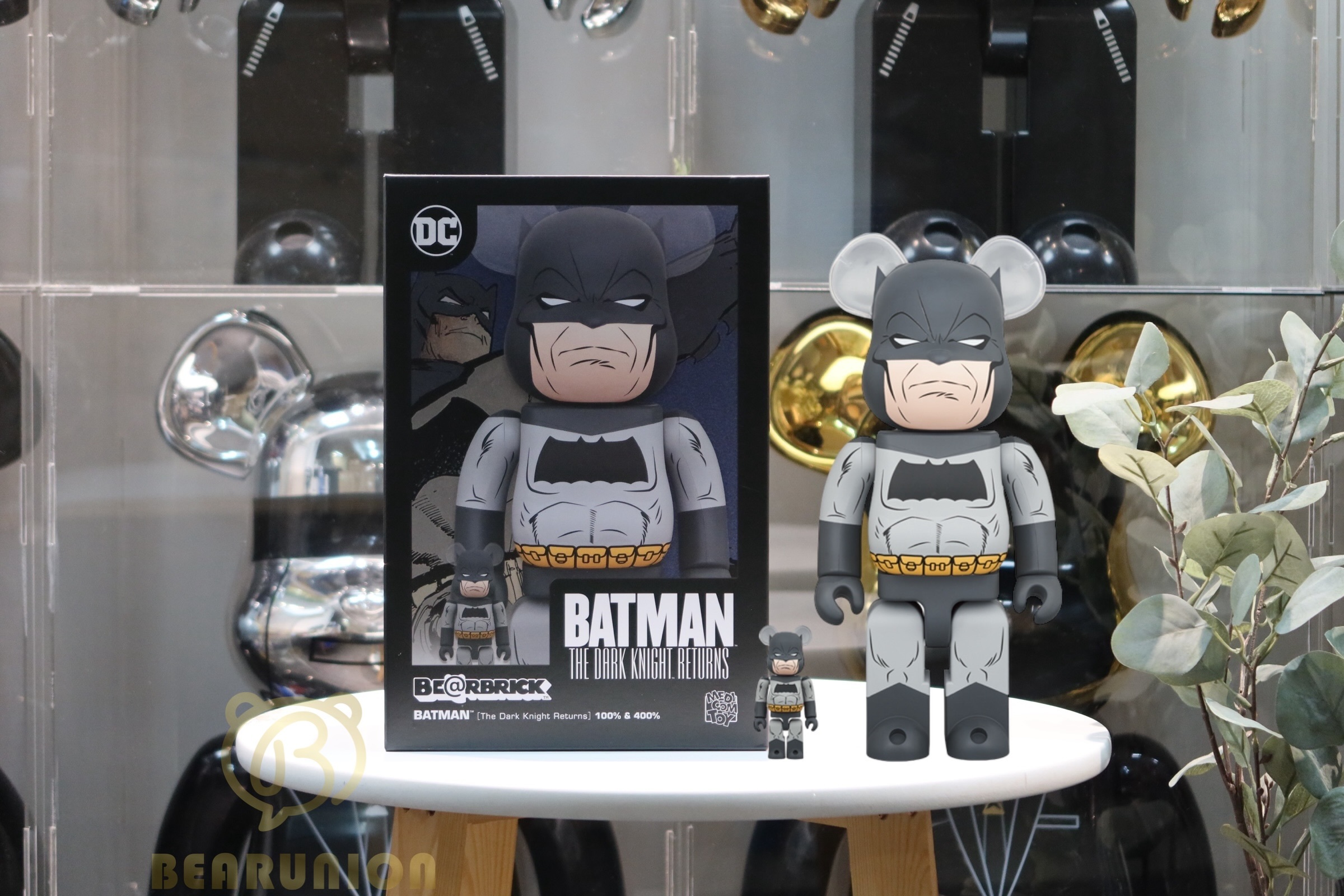 Bearbrick 400% 100% BATMAN TDKR