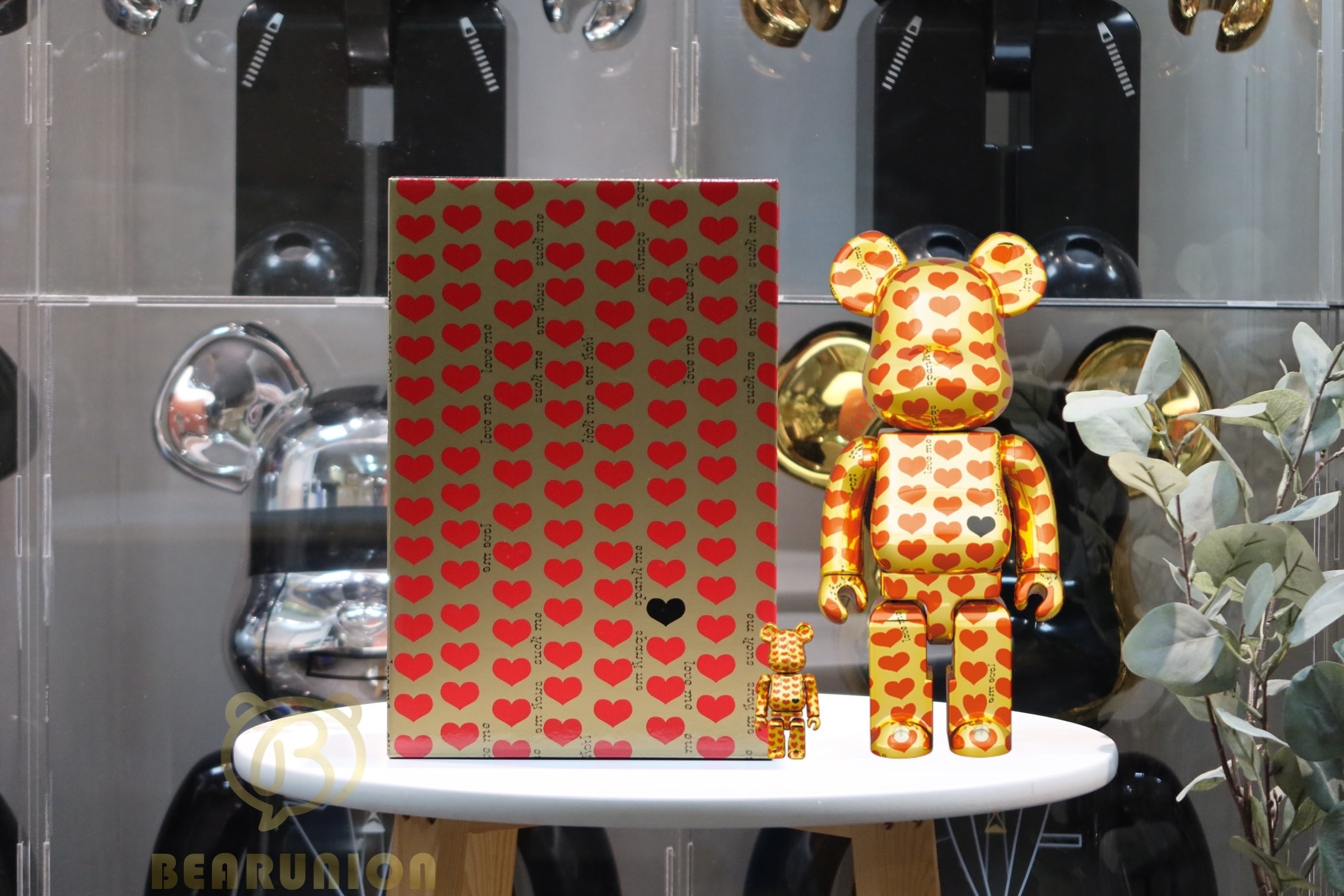 🎏預訂🎏Bearbrick 400% 100% Gold Heart