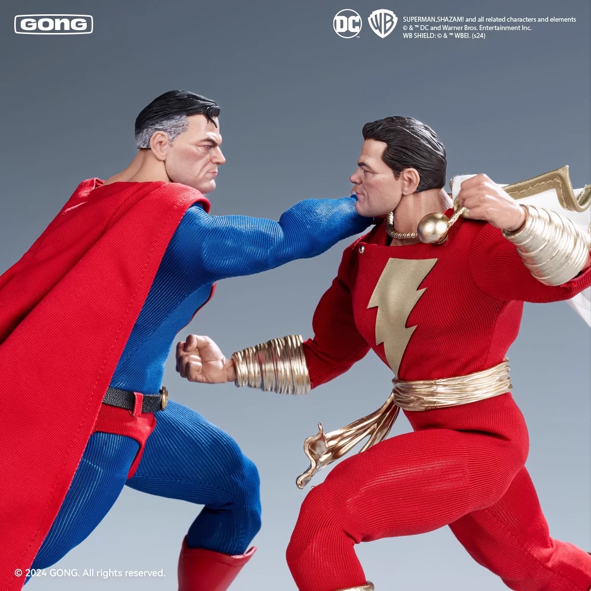 POP MART 1/12 DC コミック キングダム カム シャザム DC Gong Studio / PopMart DC Comics Kingdom Come Shazam
