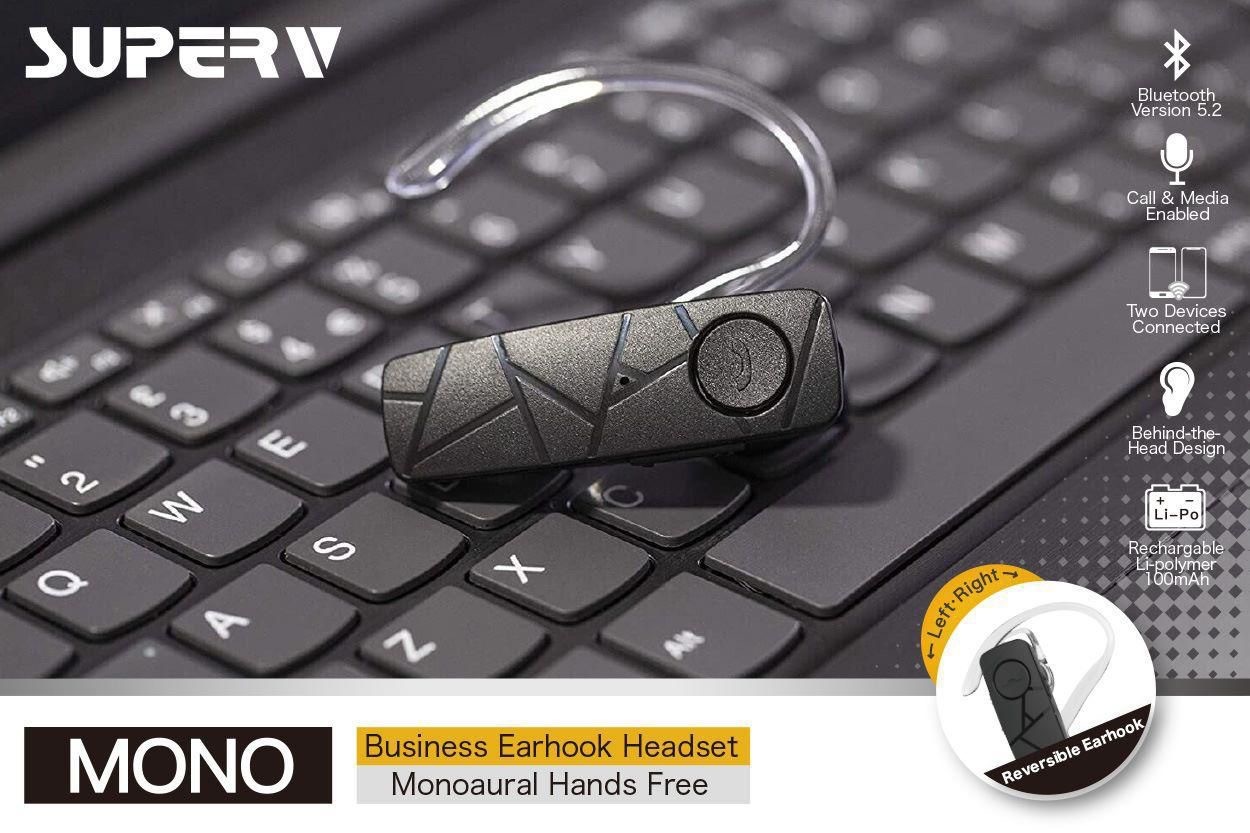 SUPERV藍牙無線單耳機X51