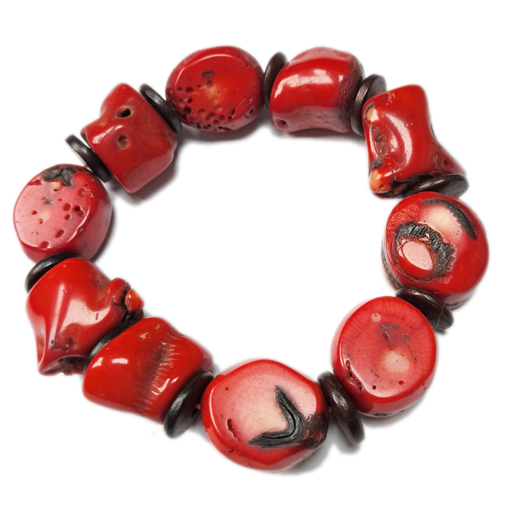 老珊瑚手珠20mm【十方】138198