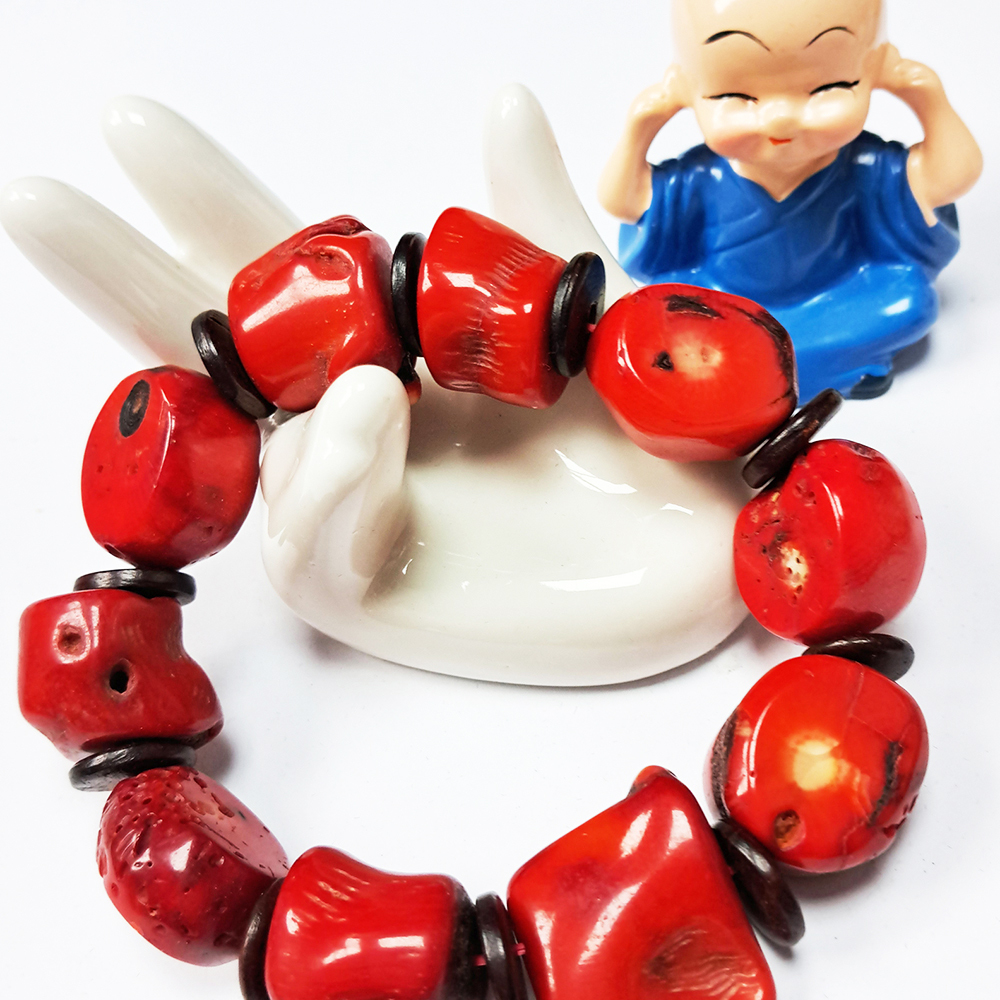 老珊瑚手珠20mm【十方】138198