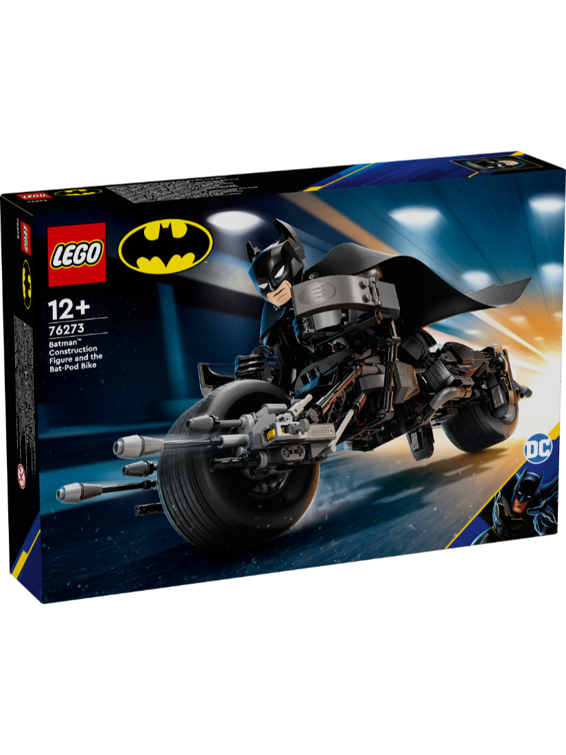 LEGO 76273 蝙蝠俠拼砌玩偶和蝙蝠機車