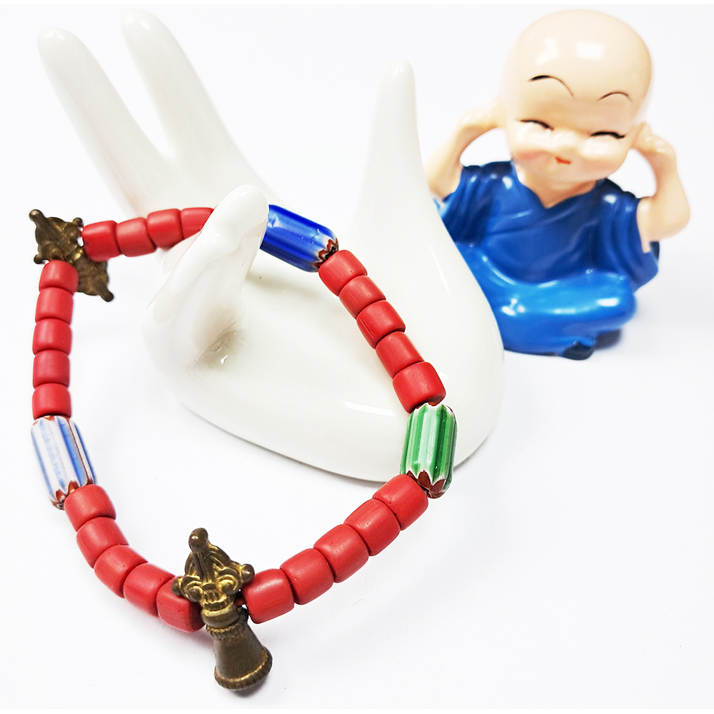 金剛鈴杵火山琉璃手珠6mm【十方】142496