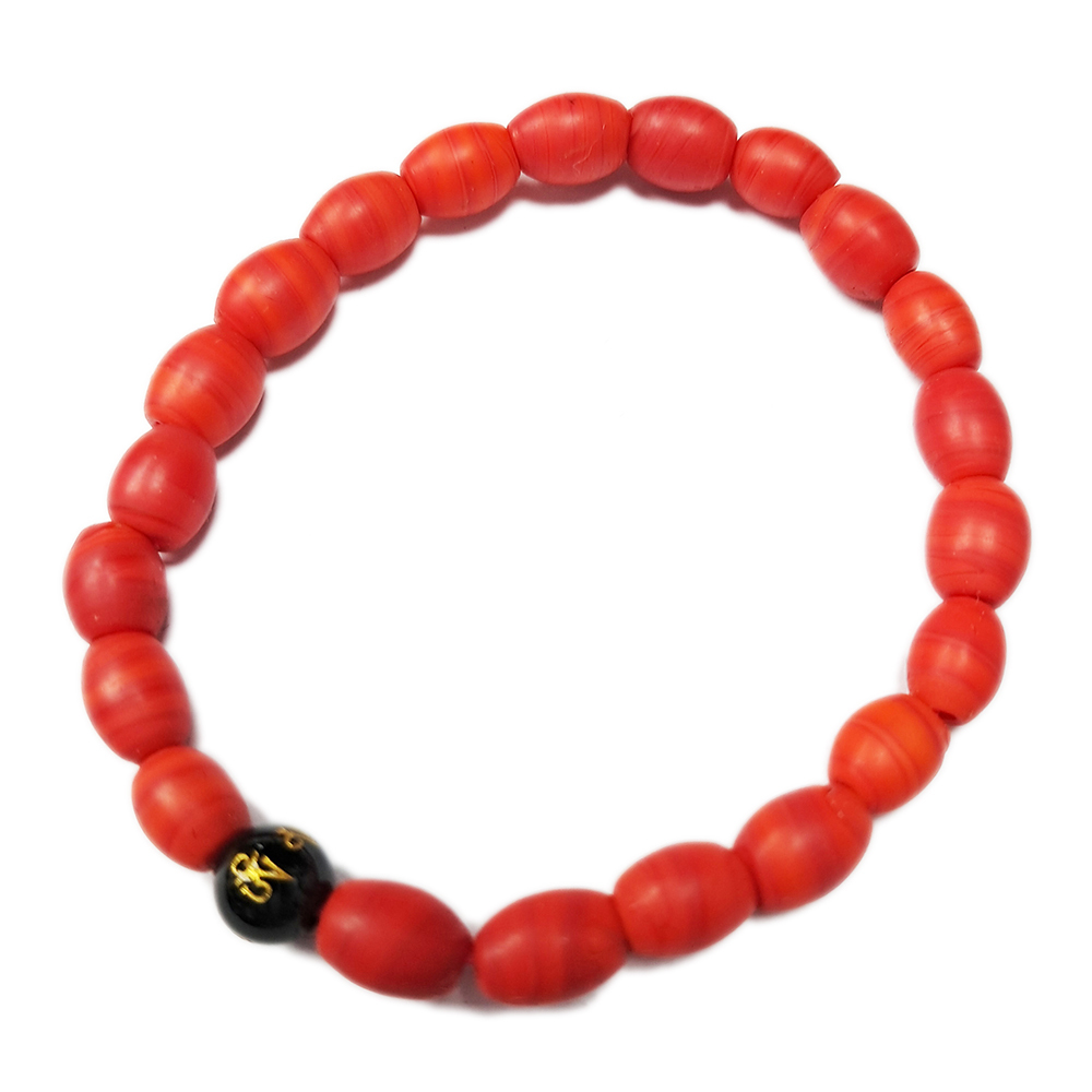 六字真言+火山琉璃手珠6*8mm【十方】146600