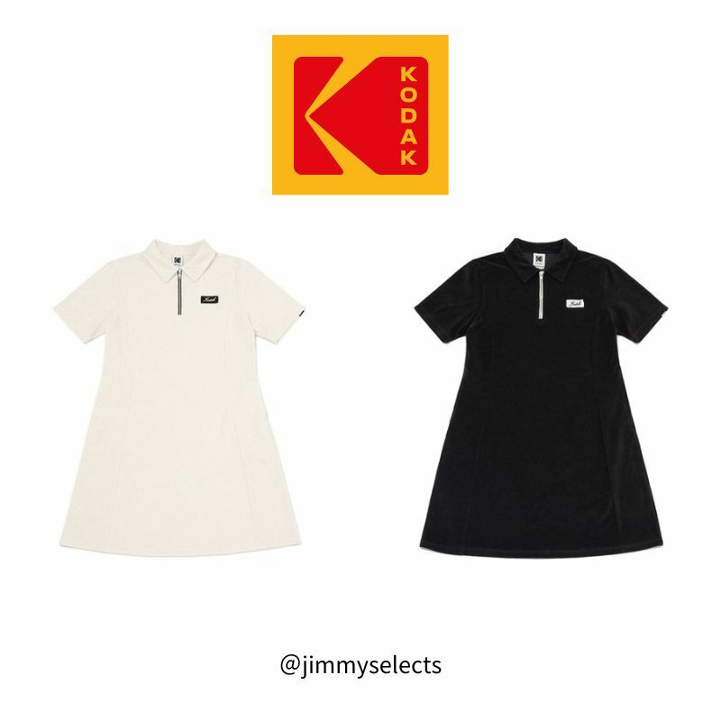 【代購】 KODAK 絨毛連身裙 K3222EOP51BLK