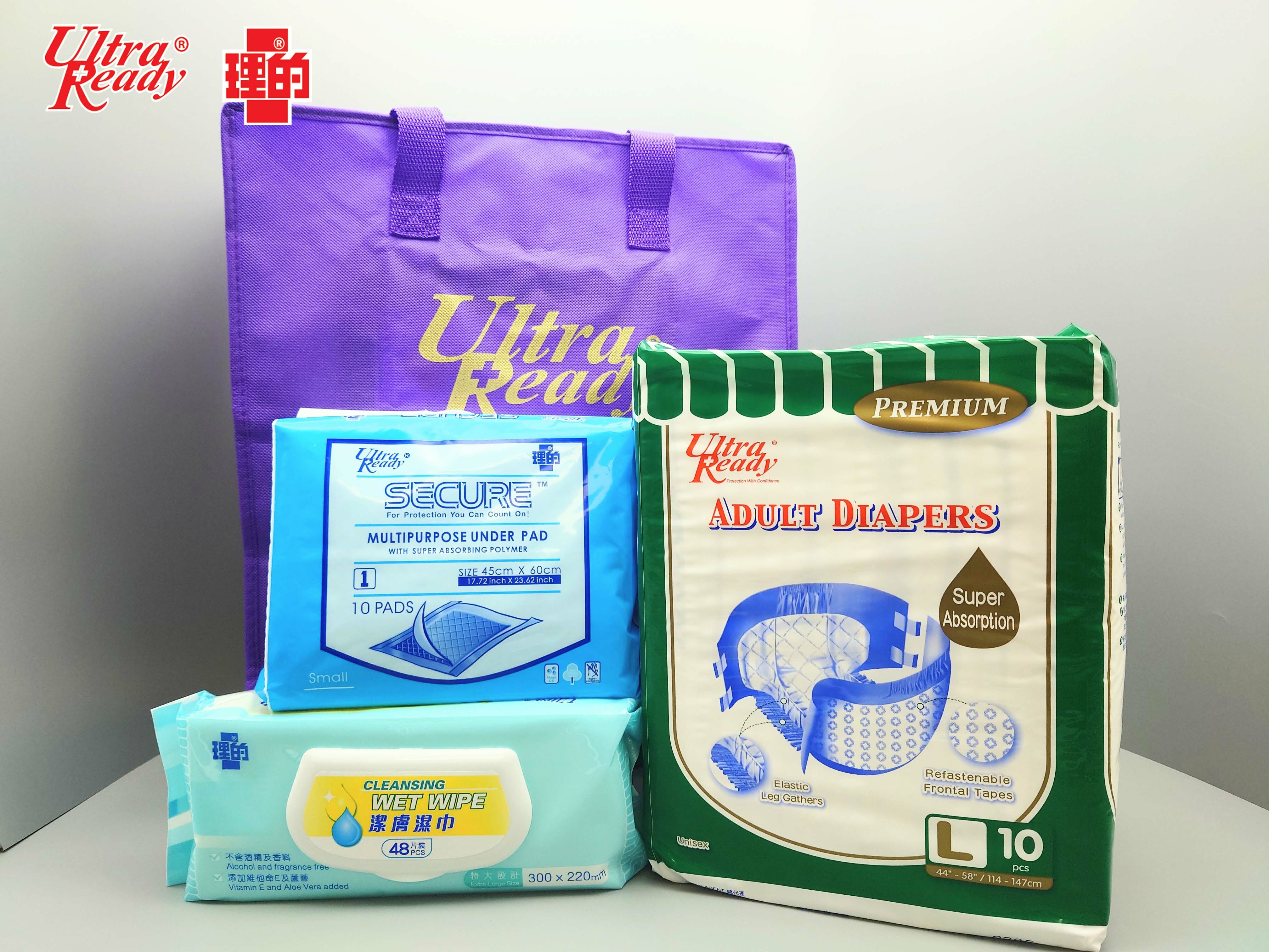 理的金裝成人紙尿褲(大碼) 組合套裝