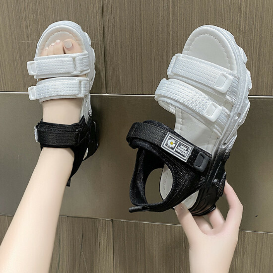 熱賣休閒沙灘涼鞋【黑色】【35-40碼】（下單後請聯絡客服確認發貨尺碼）