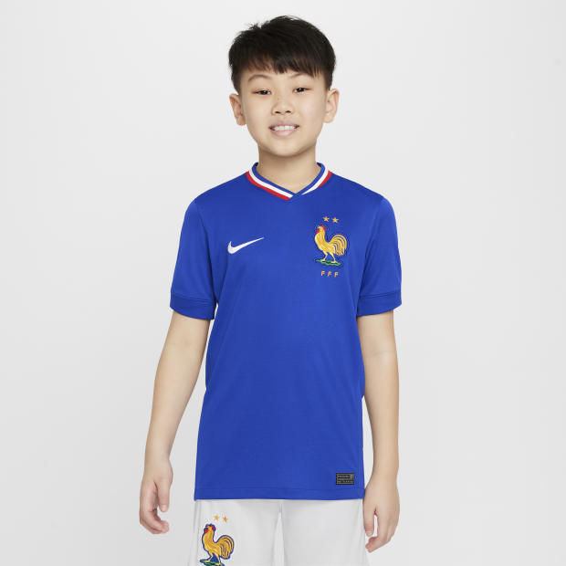 2024 France Home Junior Shirt with Nameset