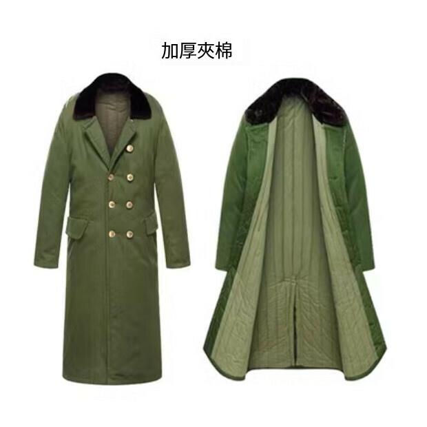 熱賣中長款外套【軍綠 加厚夾棉版】尺碼【S碼—XL碼】【下單後請聯絡客服確認發貨尺碼】