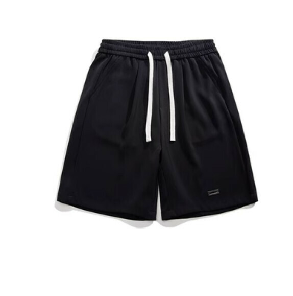 Loose wide-leg casual and versatile pants (black) [M-5XL size] [Contact customer service to confirm the shipping size after placing an order]