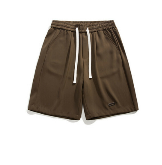 Loose wide-leg casual and versatile pants (coffee) [M-5XL size] [Contact customer service to confirm the shipping size after placing an order]