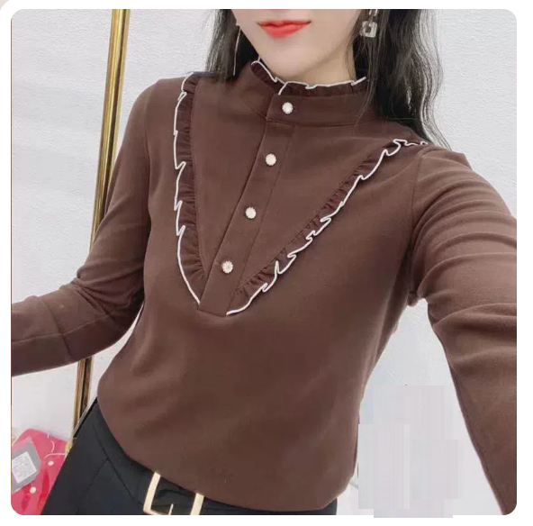 激抵雙面德絨襯衫(咖色 尺碼:S-3XL)(下單後請聯絡客服確認發貨尺碼)