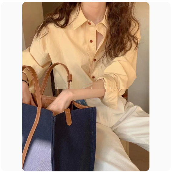 Long Sleeve Shirt (Chick Yellow Size: S-3XL) (Please contact customer service to confirm the shipping size after placing an order)