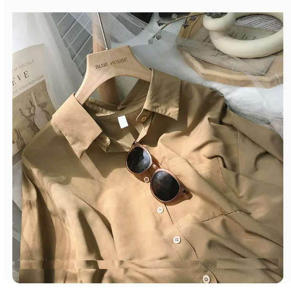 Long sleeve net shirt (camel size: S-3XL) (please contact customer service to confirm the shipping size after placing an order)