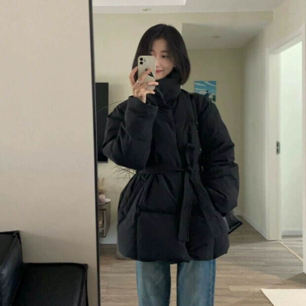 Hot Selling Cotton Jacket [Black] Sizes [S-XL] [Please contact customer service to confirm the delivery size after placing the order]