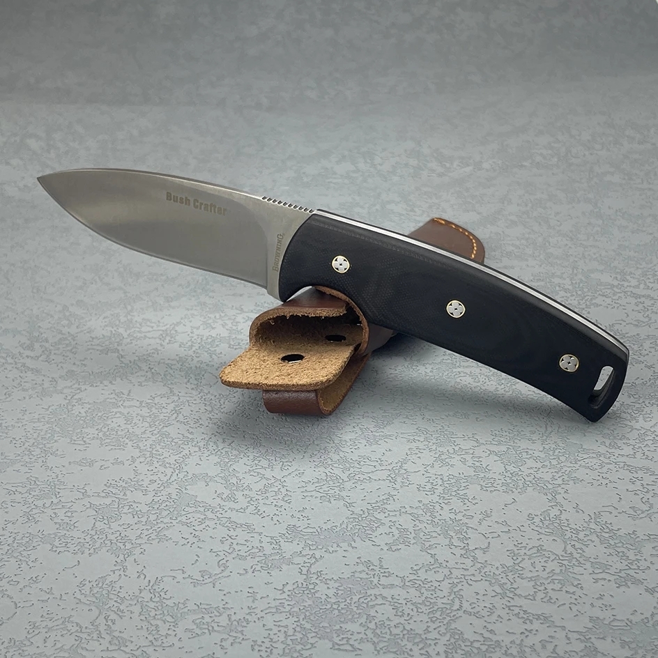 戶外多用途直刀(附皮套) 小刀/登山露營/野外求生/野營刀 84CBZ8010