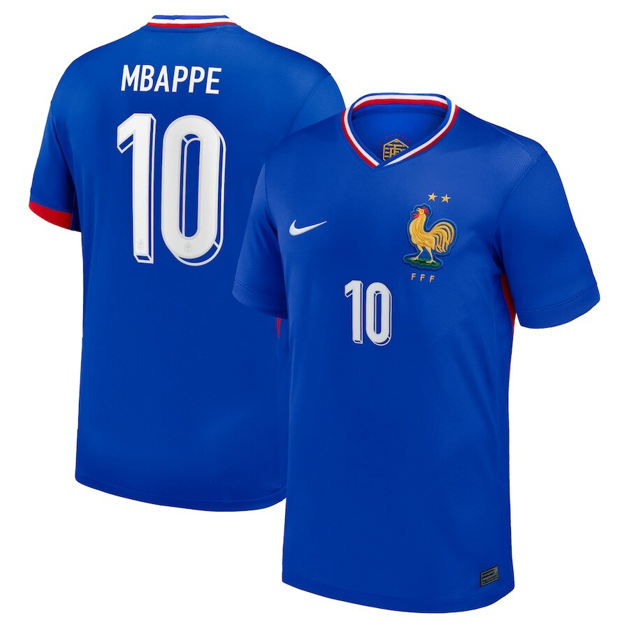 2024 France Home Junior Shirt with Nameset