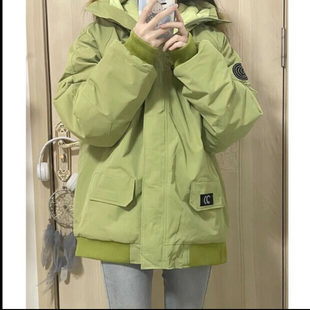 Hot Selling Cotton Jacket [Light Green] Sizes [S-XL] [Please contact customer service to confirm the delivery size after placing the order]