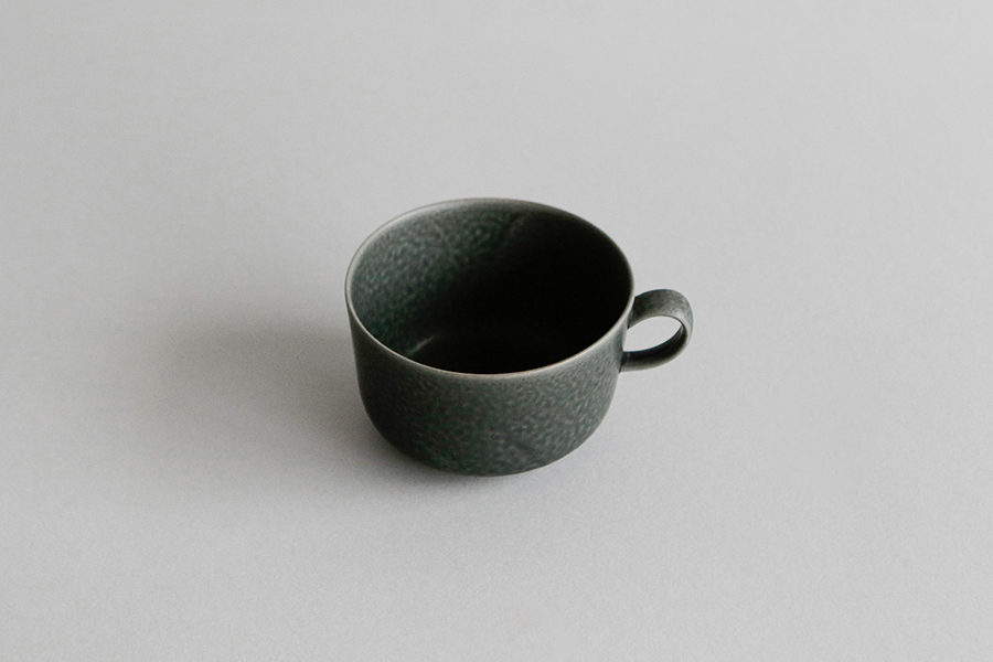 yumiko iihoshi porcelain - ReIRABO series 杯L / 冬夜灰
