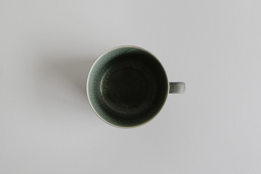 yumiko iihoshi porcelain - ReIRABO series 杯L / 冬夜灰