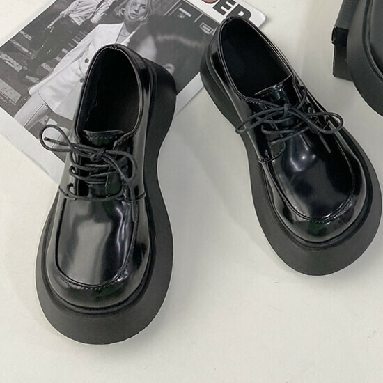 熱賣四季小皮鞋【亮黑色】【35-39碼】（下單後請聯絡客服確認發貨尺碼）